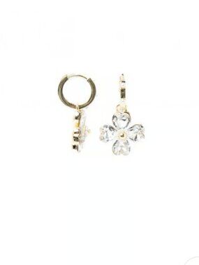 Bar by Alexa Rae Blossom Flower Earrings - Gold